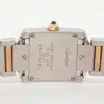 A vintage Cartier Tank Francaise watch in 18ct yellow &  steel