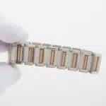 A vintage Cartier Tank Francaise watch in 18ct yellow &  steel