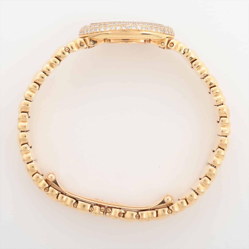 Cartier Baignoire 'Mini' dress watch, yellow gold diamonds