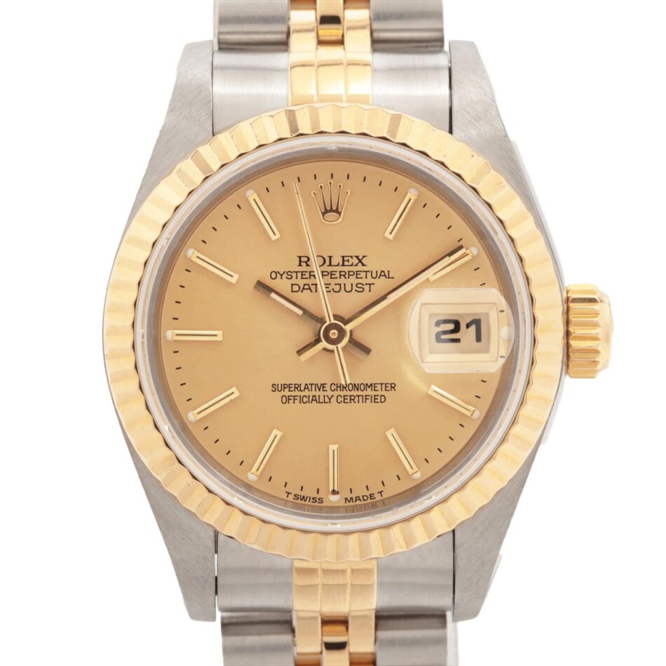 Two-Tone Rolex Oyster Perpetual Lady-DateJust wristwatch