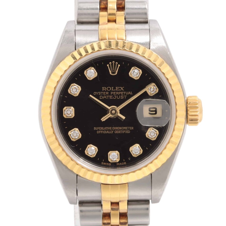 Two-Tone Rolex Oyster Perpetual Lady-DateJust wristwatch,