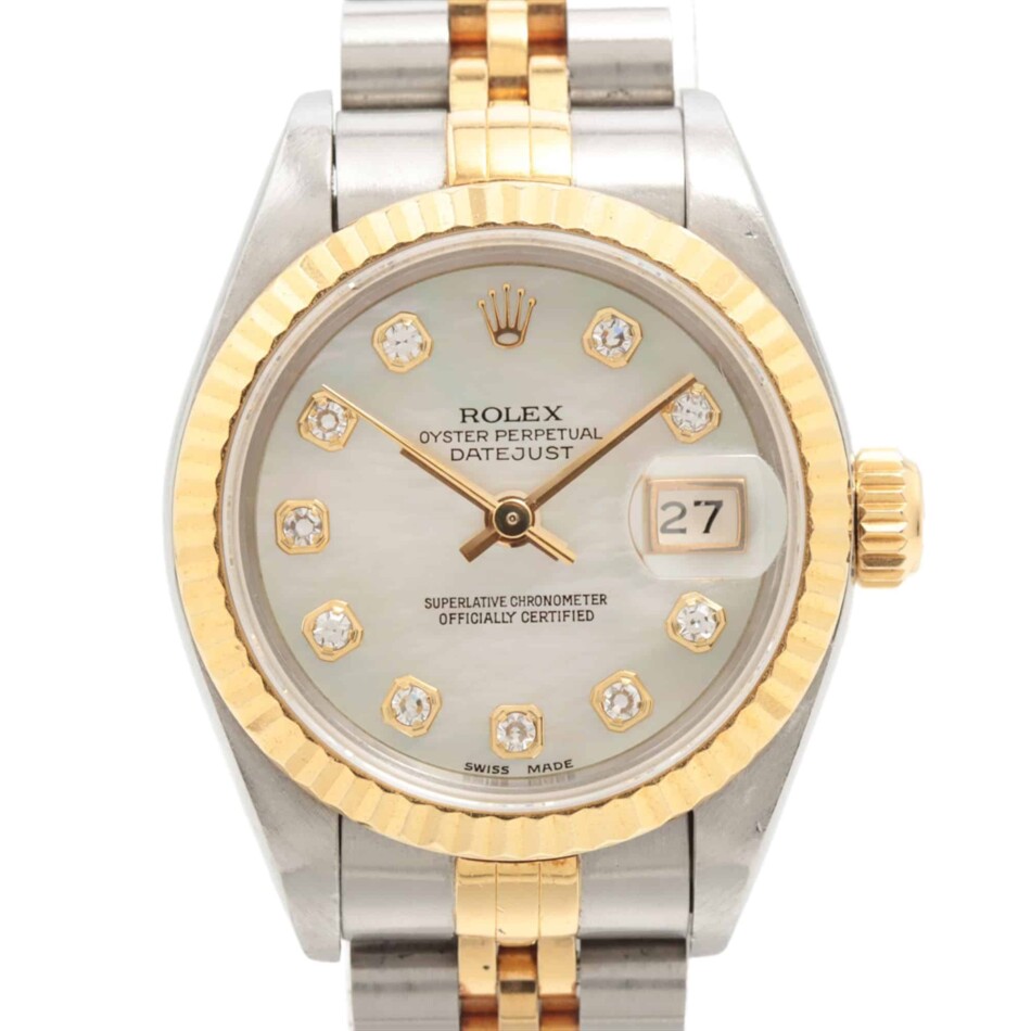 Two-Tone Rolex Oyster Perpetual Lady-DateJust