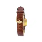 Cartier Ceinture in 18ct Yellow Gold, brown strap