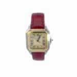 Vintage Cartier Panthere Yellow Gold & Steel, Cartier Strap