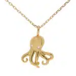 Vintage Tiffany and Co Diamond Octopus Pendant