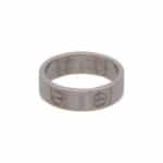 Cartier Love Ring in Platinum, Size 60