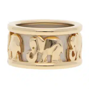 Vintage Cartier Walking Elephant Ring