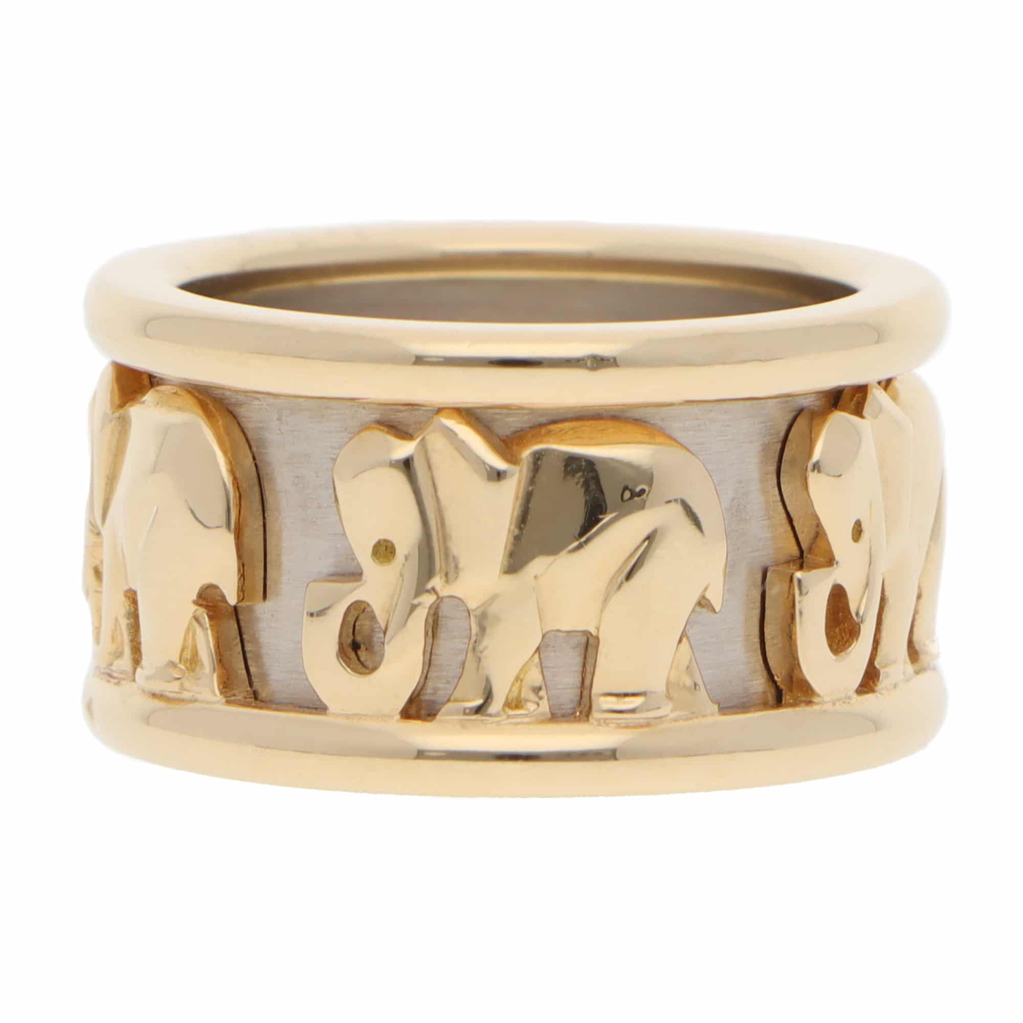 Vintage Cartier Walking Elephant Ring at Susannah Lovis Jewellers