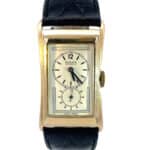 Vintage 1930 manual wind Rolex Prince watch in 18ct yellow gold