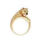 Vintage Cartier Panthere Ring in 18k Yelow Gold