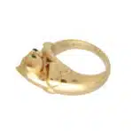 Vintage Cartier Panthere Ring in 18k Yelow Gold