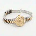 Vintage two tone Lady Datejust, with a champagne tapestry dial