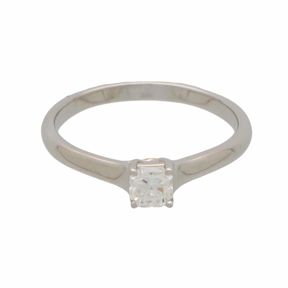 Vintage Tiffany Lucida cut diamond ring