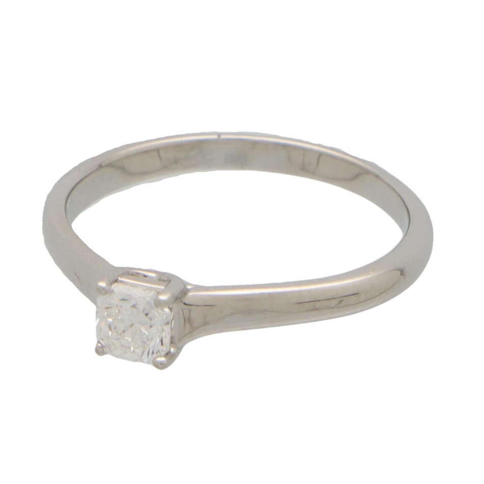 Vintage Tiffany Lucida cut diamond ring