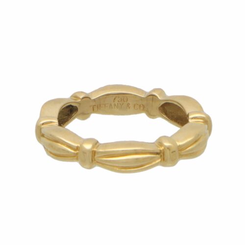 Vintage Tiffany & Co. Signature Ring in Yellow Gold