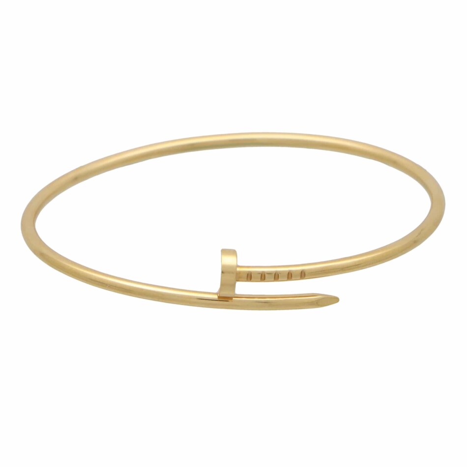 Vintage Cartier Small Juste Un Clou in Yellow Gold, Size 19