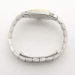 Vintage Cartier Santos steel and gold wrist watch, quartz