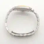 Vintage Cartier Santos steel and gold wrist watch, quartz