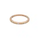 Vintage Bulgari 'Fedi' Diamond Band in 18k Rose Gold