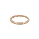 Vintage Bulgari 'Fedi' Diamond Band in 18k Rose Gold