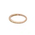 Vintage Bulgari 'Fedi' Diamond Band in 18k Rose Gold