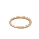 Vintage Bulgari 'Fedi' Diamond Band in 18k Rose Gold