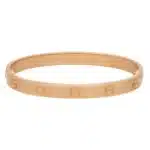 Vintage Cartier Love Bracelet in Rose Gold, Size 17