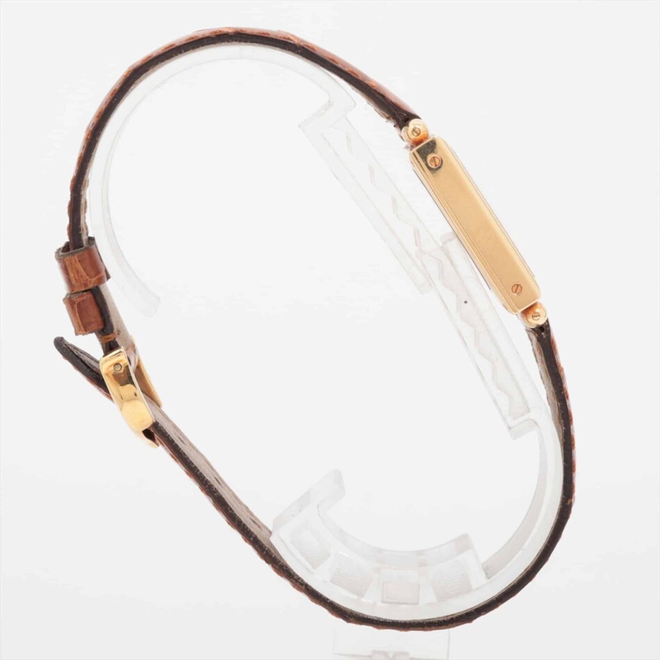 Cartier Tank Obus wristwatch, with unique circled hands