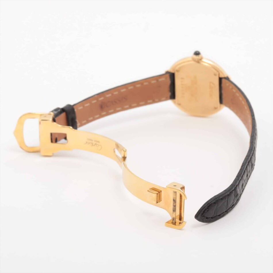 Cartier Ellipse Art Deco yellow gold wristwatch