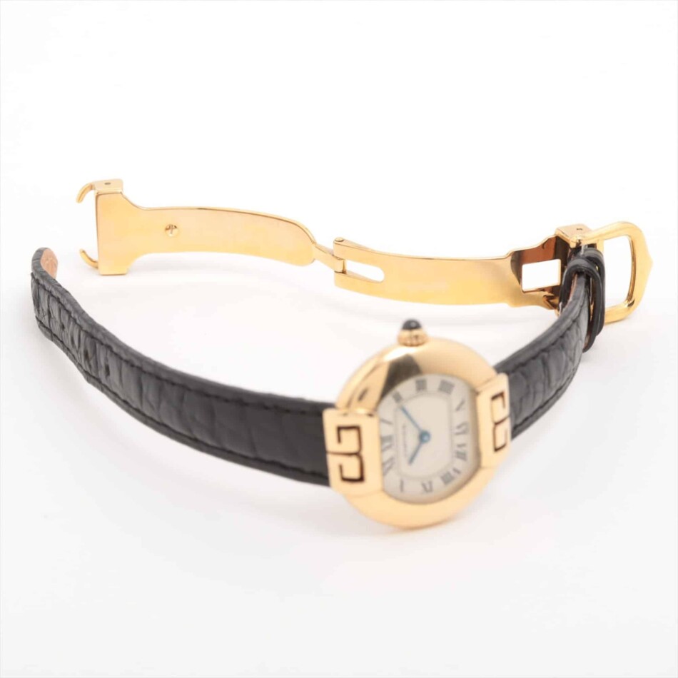 Cartier Ellipse Art Deco yellow gold wristwatch
