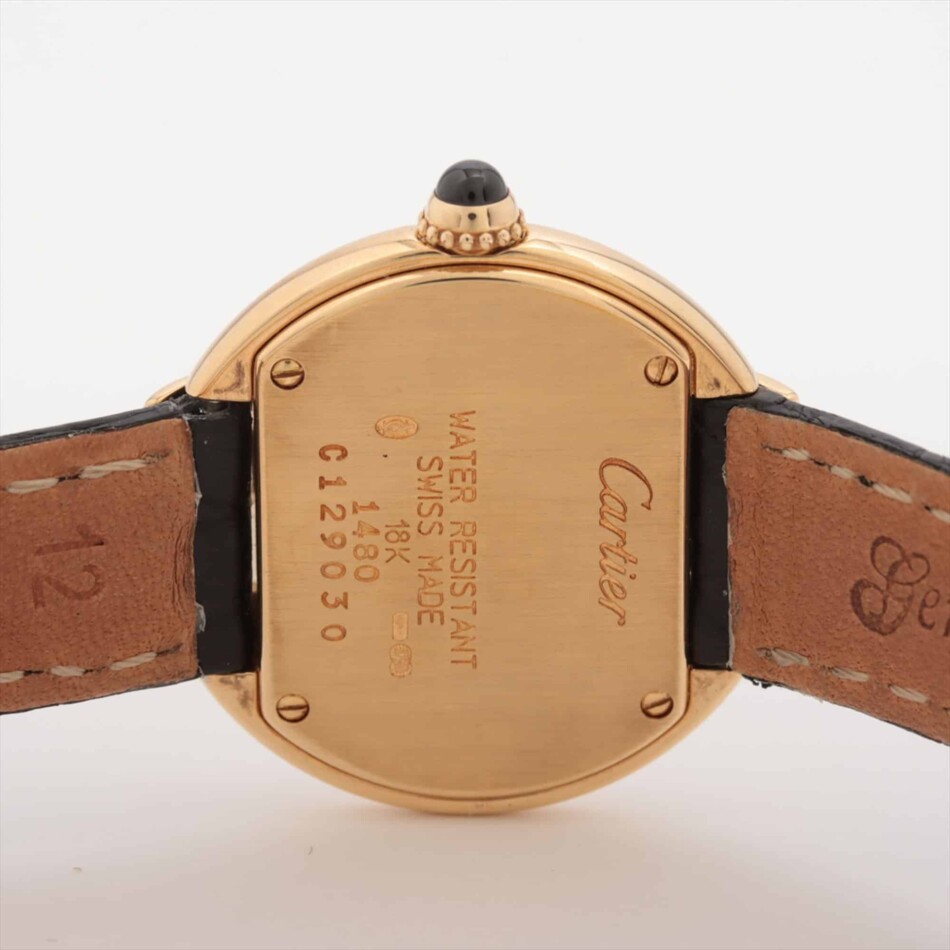 Cartier Ellipse Art Deco yellow gold wristwatch