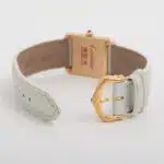 Vintage Cartier Tank Louis wrist watch in 18k yellow gold, with