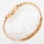 Vintage Cartier Panthere Vendome watch in full 18k yellow gold.