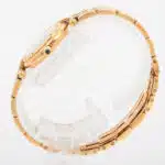 Vintage Cartier Panthere Vendome watch in full 18k yellow gold.