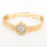 Vintage Cartier Panthere Vendome watch in full 18k yellow gold.