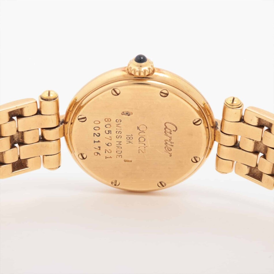 Vintage Cartier Panthere Vendome watch in full 18k yellow gold.