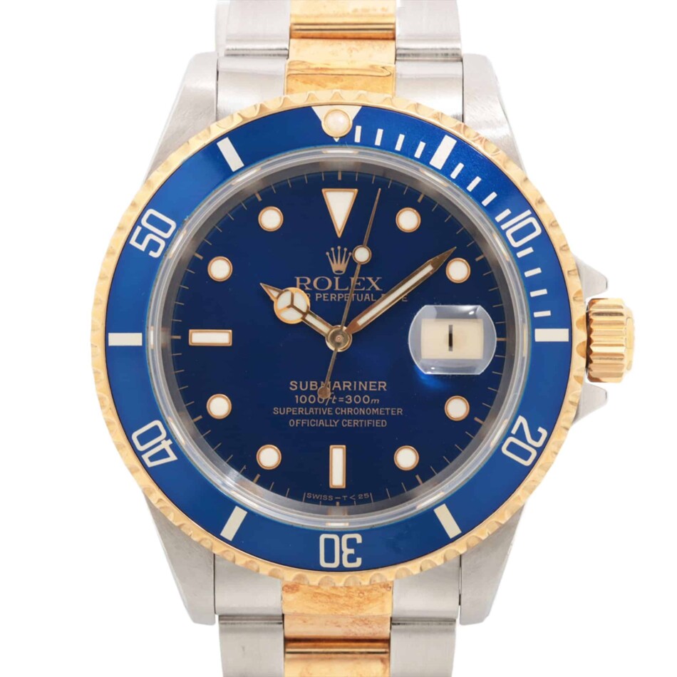 Vintage 1993 automatic movement Rolex Submariner "Bluesy"