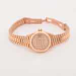 Vintage 1990 Rolex Oyster Perpetual Datejust 18ct with diamonds