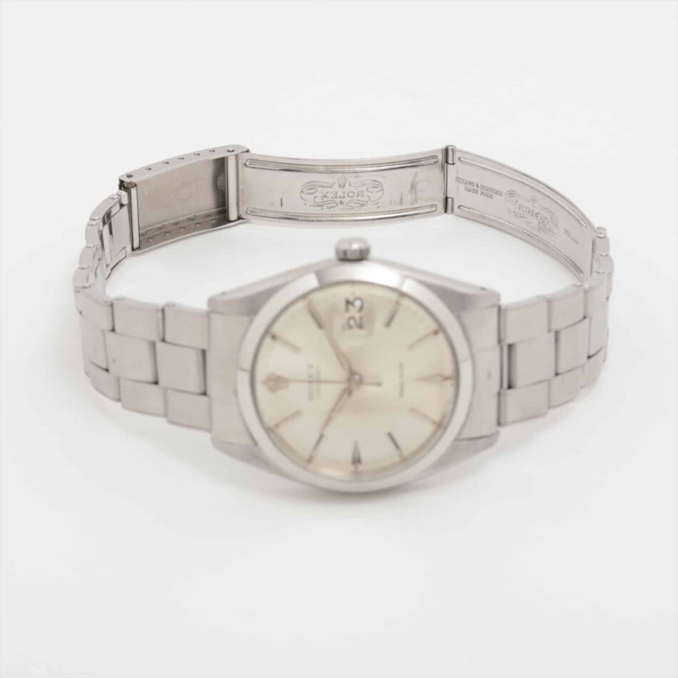 Viintage 1963 manual wind Rolex Oyster Date Precision watch.