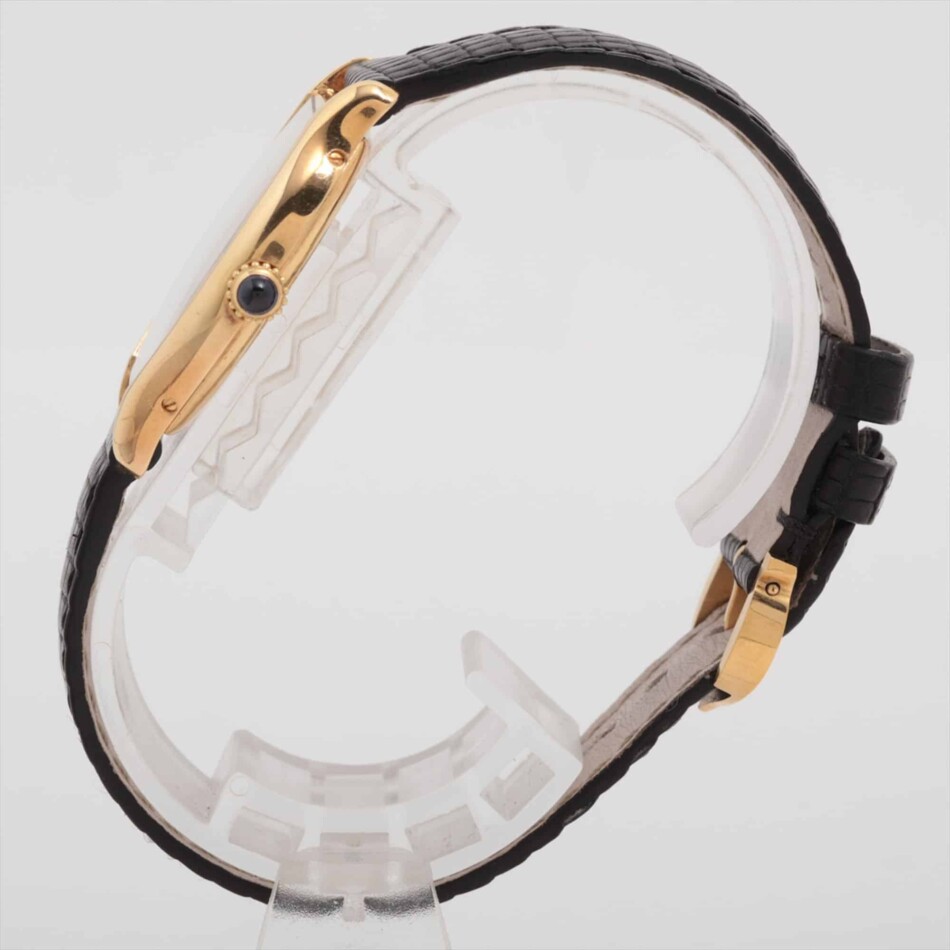 An extremely rare Vintage Cartier Dauphine, PARIS Dial