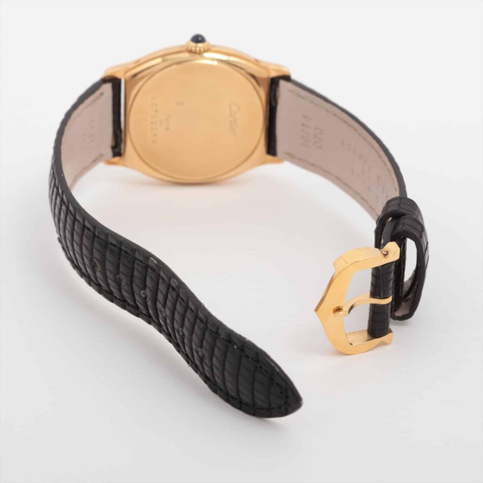 An extremely rare Vintage Cartier Dauphine, PARIS Dial