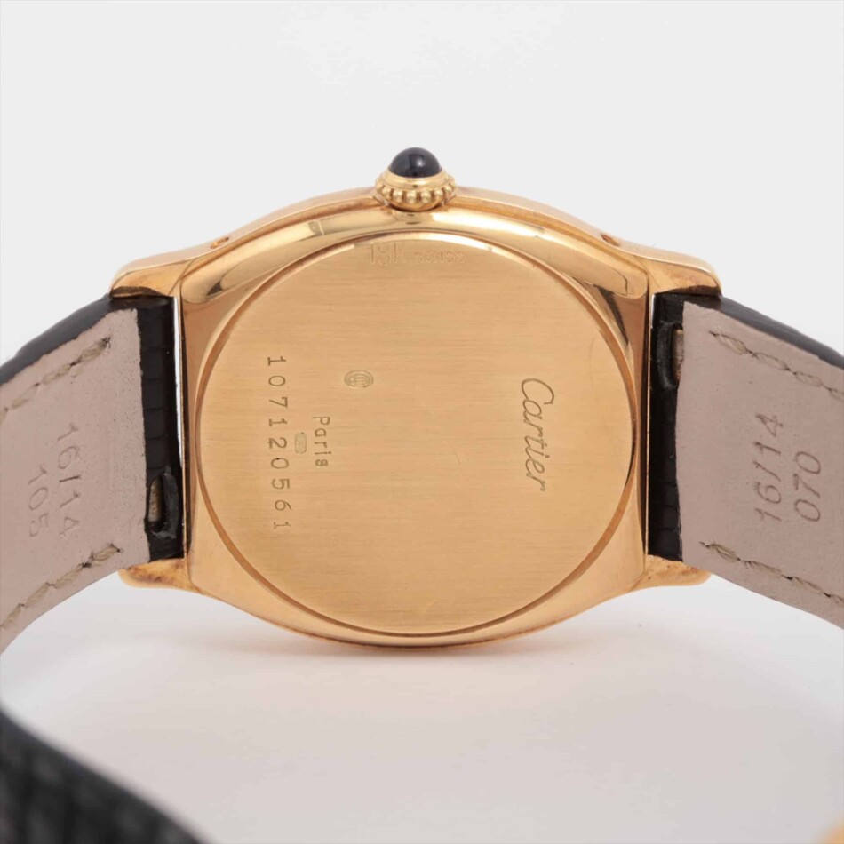 An extremely rare Vintage Cartier Dauphine, PARIS Dial