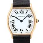 An extremely rare Vintage Cartier Dauphine, PARIS Dial