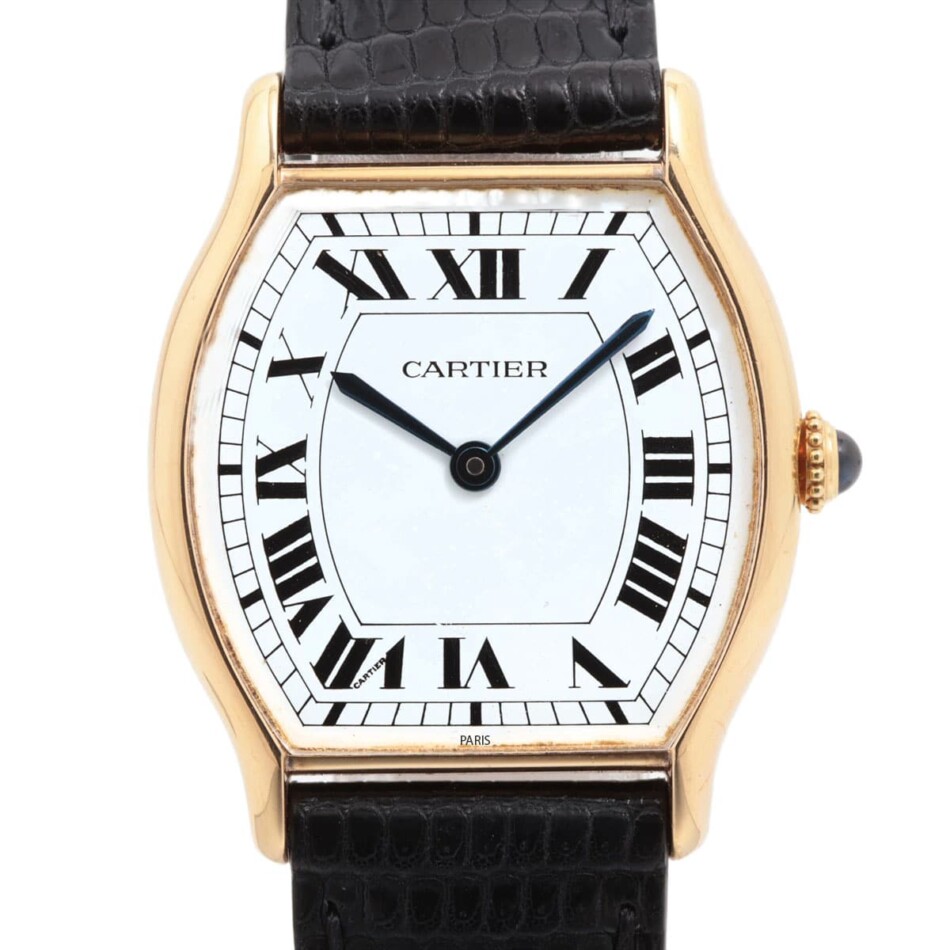 An extremely rare Vintage Cartier Dauphine, PARIS Dial