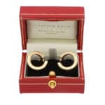 Vintage Bulgari B.zero1 Circular Earrings in Yellow Gold