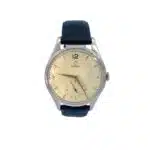 Vintage 1944 manual movement Omega Jumbo wristwatch, white dial