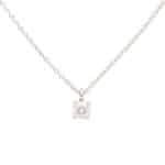 Vintage Tiffany & Co. Solitaire Diamond Necklace in Platinum