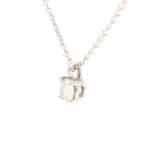 Vintage Tiffany & Co. Solitaire Diamond Necklace in Platinum