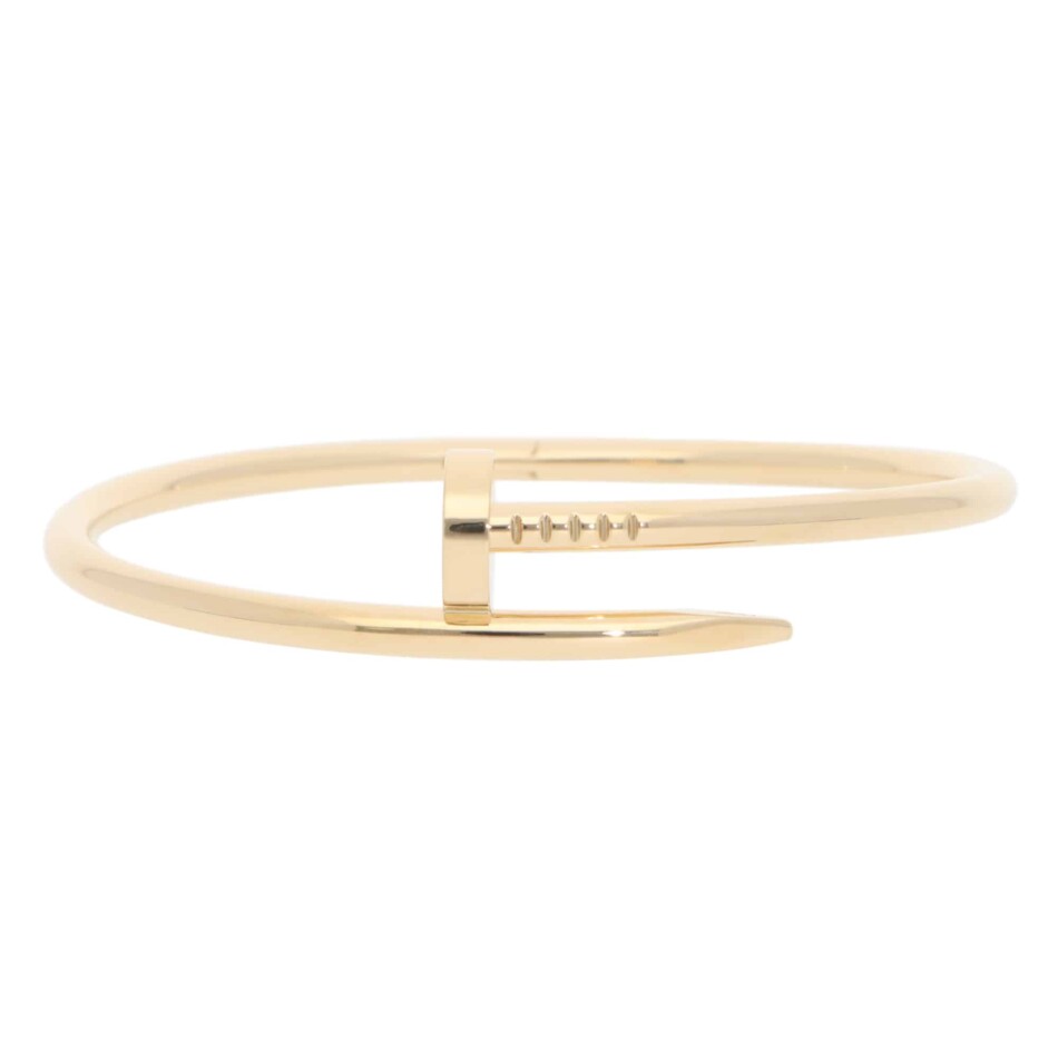 Vintage Cartier Juste un Clou Bracelet in Yellow Gold, Size 18