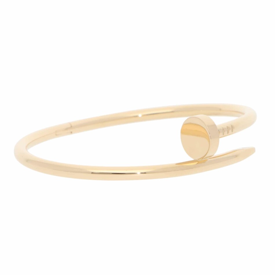 Vintage Cartier Juste un Clou Bracelet in Yellow Gold, Size 18